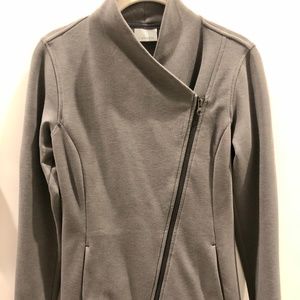 Athleta asymmetrical zip up xs